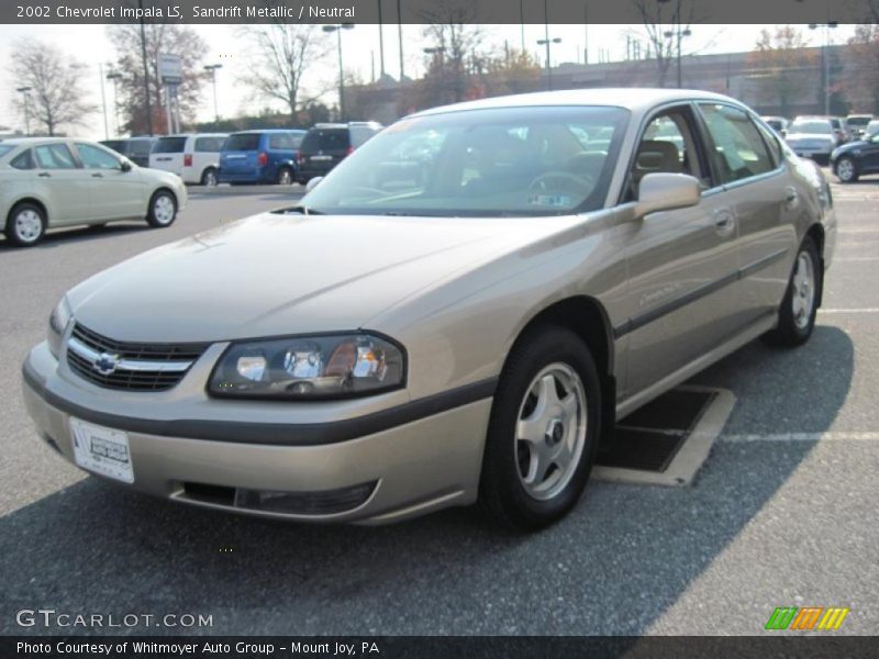 Sandrift Metallic / Neutral 2002 Chevrolet Impala LS