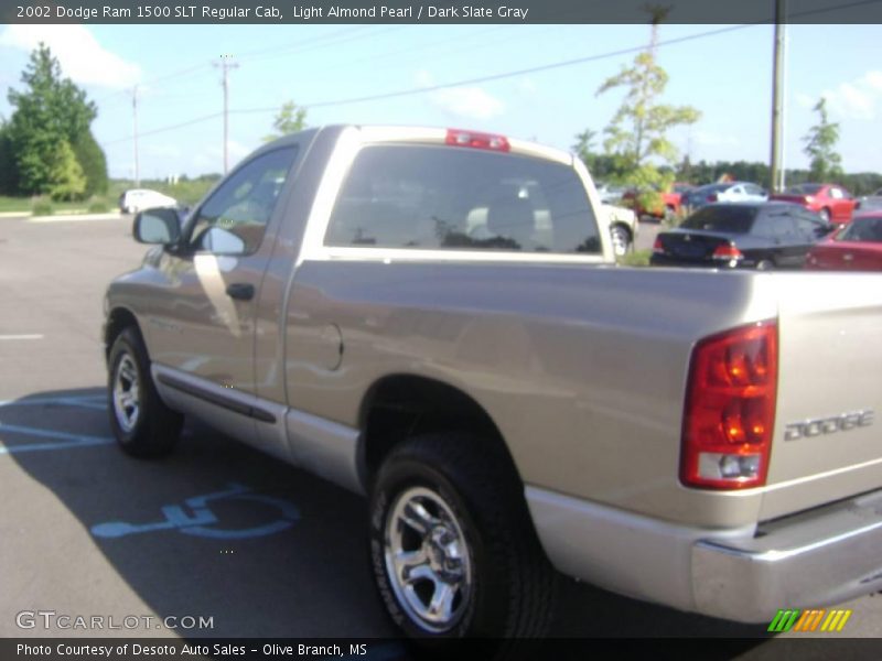 Light Almond Pearl / Dark Slate Gray 2002 Dodge Ram 1500 SLT Regular Cab