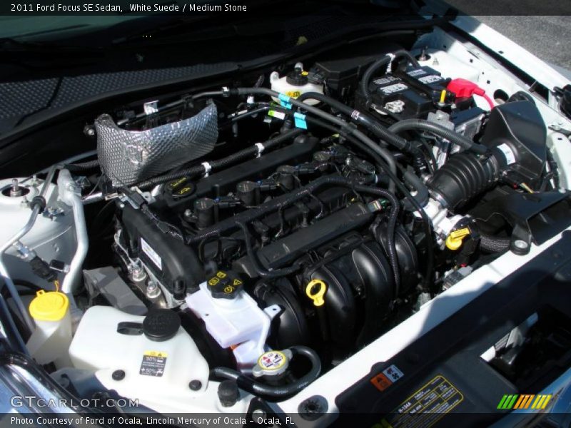 White Suede / Medium Stone 2011 Ford Focus SE Sedan