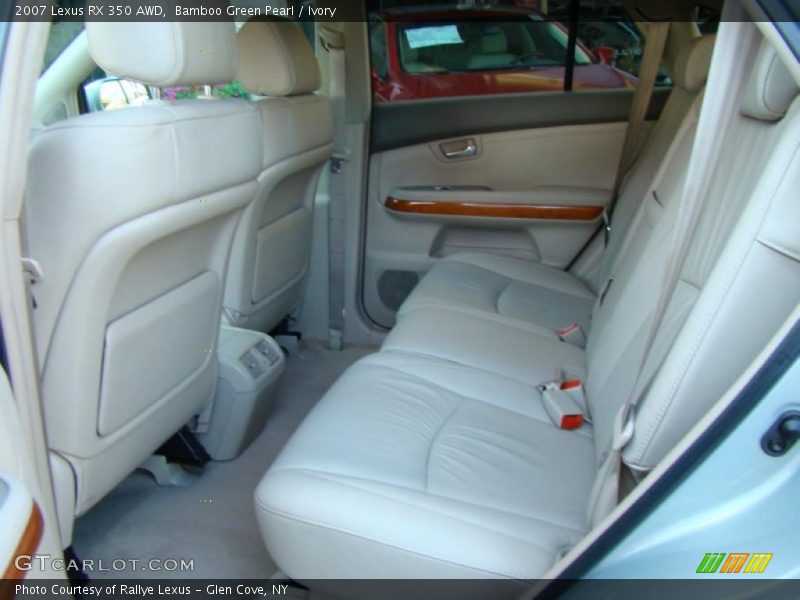 Bamboo Green Pearl / Ivory 2007 Lexus RX 350 AWD