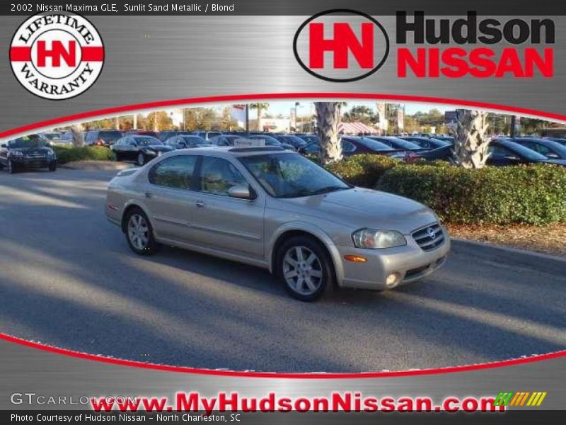 Sunlit Sand Metallic / Blond 2002 Nissan Maxima GLE