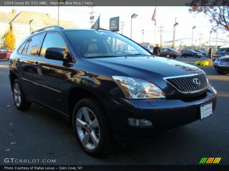 Neptune Blue Mica / Ivory 2004 Lexus RX 330 AWD