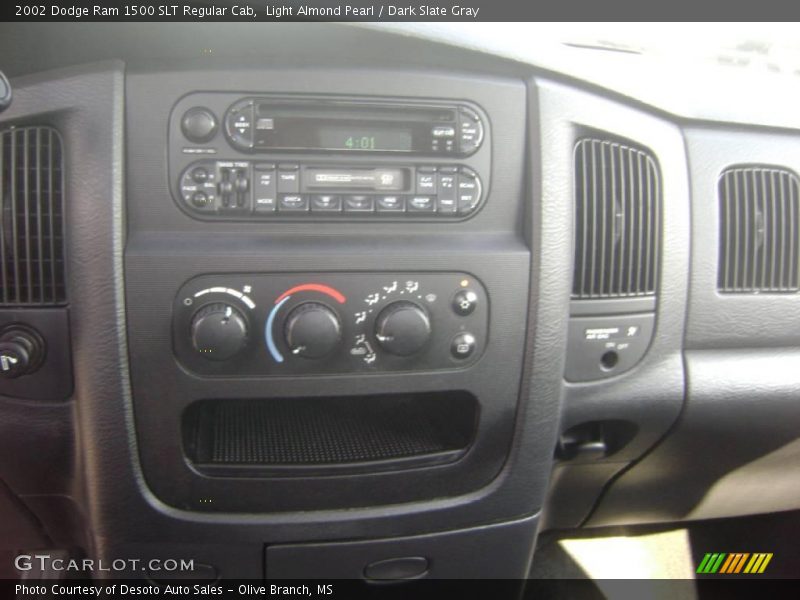 Light Almond Pearl / Dark Slate Gray 2002 Dodge Ram 1500 SLT Regular Cab