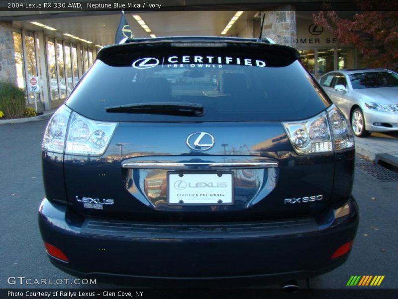 Neptune Blue Mica / Ivory 2004 Lexus RX 330 AWD