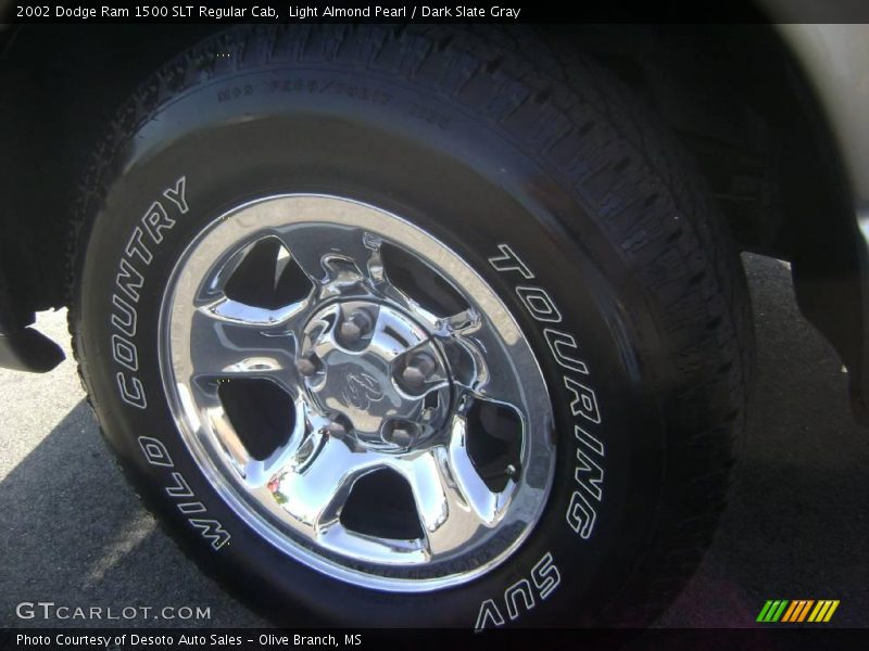 Light Almond Pearl / Dark Slate Gray 2002 Dodge Ram 1500 SLT Regular Cab