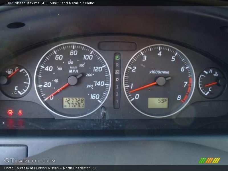 Sunlit Sand Metallic / Blond 2002 Nissan Maxima GLE