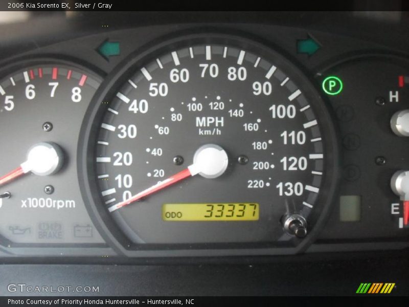 Silver / Gray 2006 Kia Sorento EX