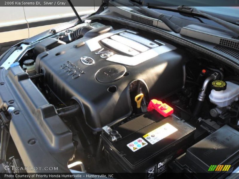 Silver / Gray 2006 Kia Sorento EX