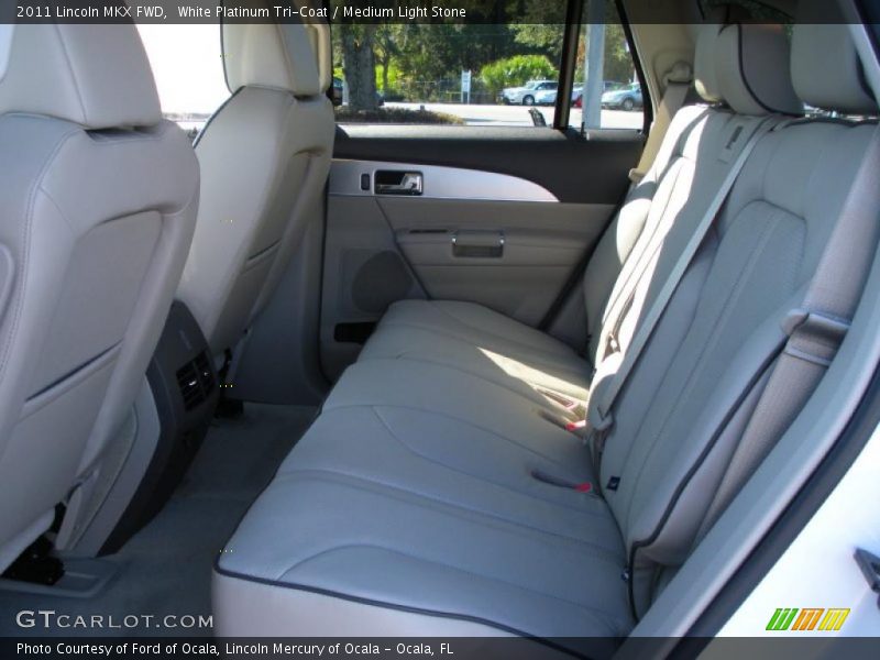 White Platinum Tri-Coat / Medium Light Stone 2011 Lincoln MKX FWD