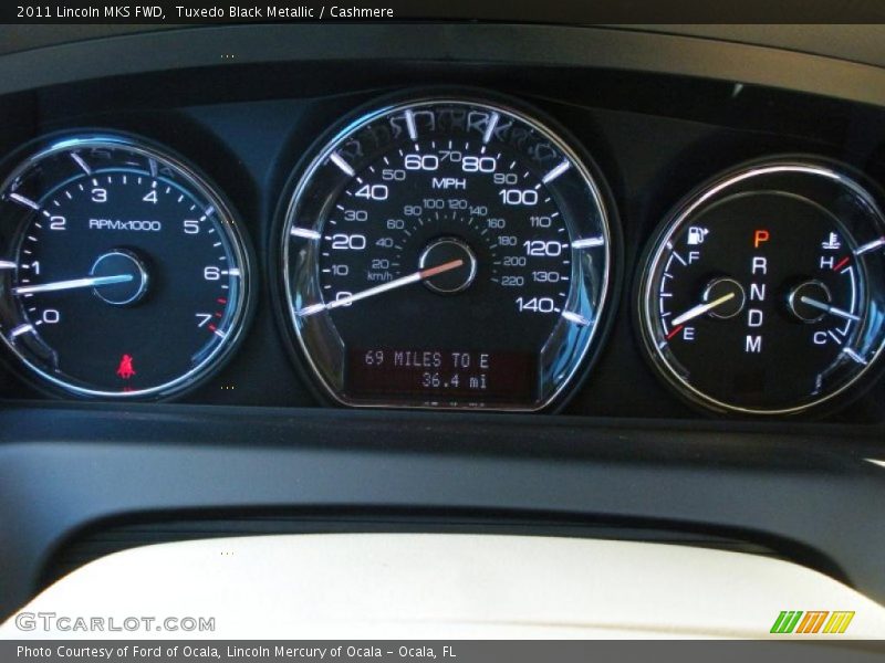  2011 MKS FWD FWD Gauges
