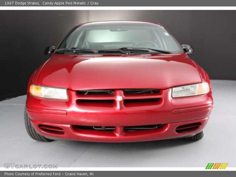 Candy Apple Red Metallic / Gray 1997 Dodge Stratus