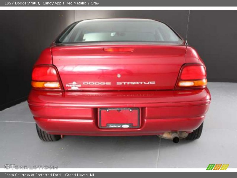Candy Apple Red Metallic / Gray 1997 Dodge Stratus