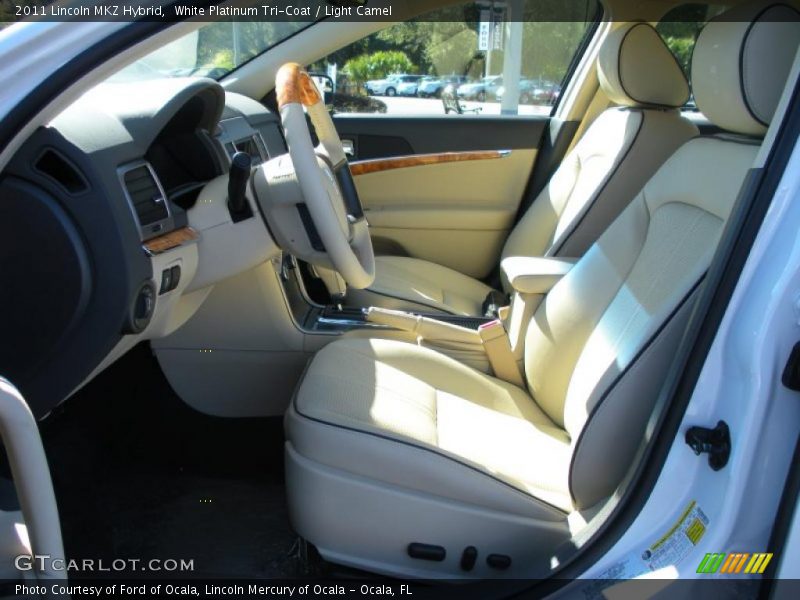  2011 MKZ Hybrid Light Camel Interior