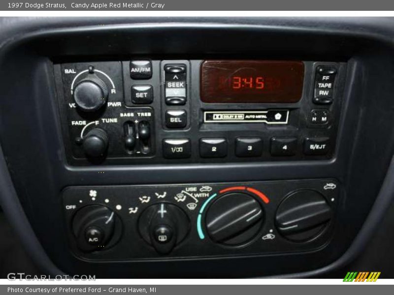 Controls of 1997 Stratus 