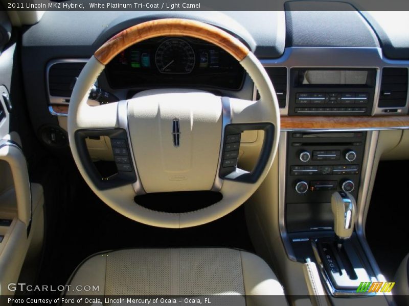 Dashboard of 2011 MKZ Hybrid