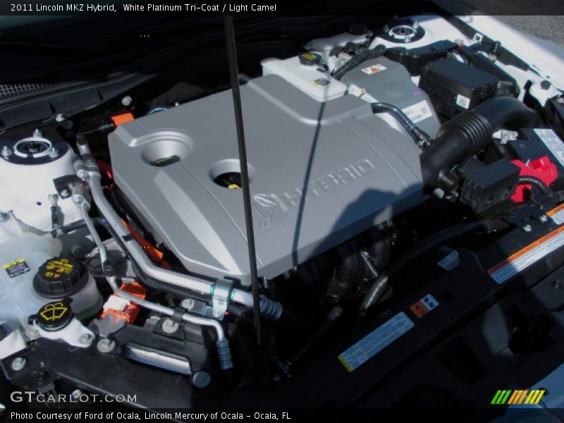  2011 MKZ Hybrid Engine - 2.5 Liter Atkinson-Cycle DOHC 16-Valve iVCT 4 Cylinder Gasoline/Electric Hybrid