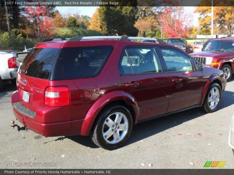  2007 Freestyle Limited AWD Red Fire Metallic