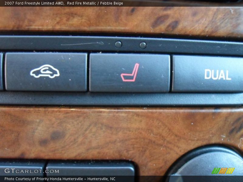 Red Fire Metallic / Pebble Beige 2007 Ford Freestyle Limited AWD