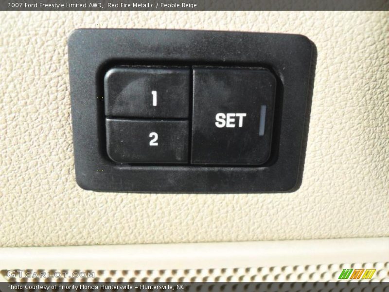 Red Fire Metallic / Pebble Beige 2007 Ford Freestyle Limited AWD