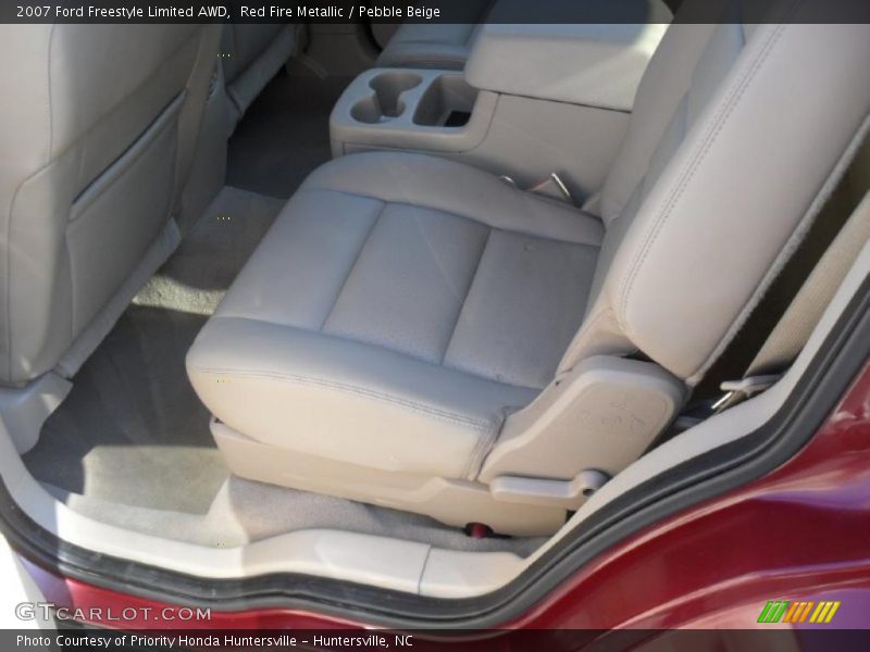 Red Fire Metallic / Pebble Beige 2007 Ford Freestyle Limited AWD