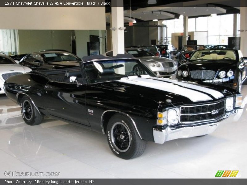  1971 Chevelle SS 454 Convertible Black