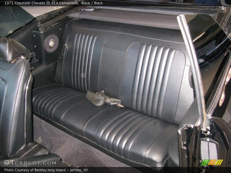  1971 Chevelle SS 454 Convertible Black Interior