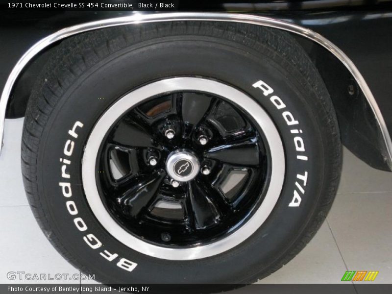 Custom Wheels of 1971 Chevelle SS 454 Convertible