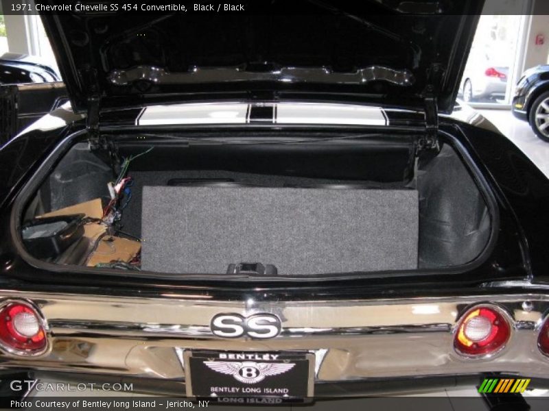  1971 Chevelle SS 454 Convertible Trunk