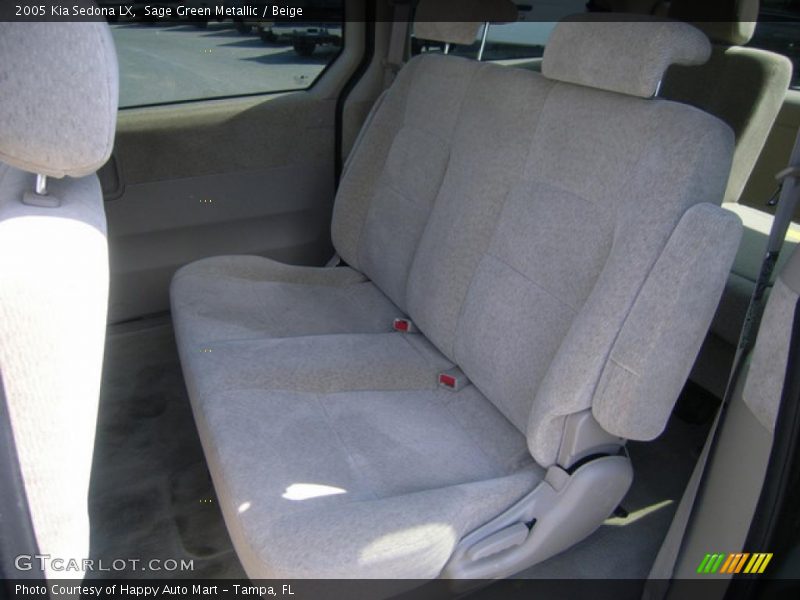 Sage Green Metallic / Beige 2005 Kia Sedona LX