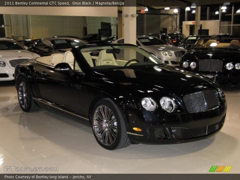 Onyx Black / Magnolia/Beluga 2011 Bentley Continental GTC Speed