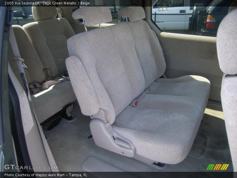 Sage Green Metallic / Beige 2005 Kia Sedona LX