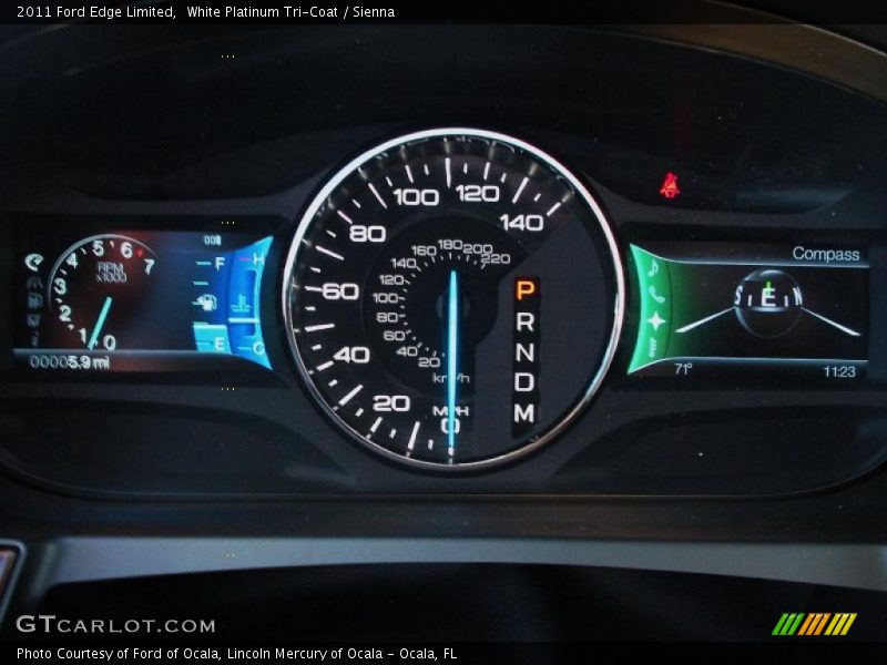 White Platinum Tri-Coat / Sienna 2011 Ford Edge Limited