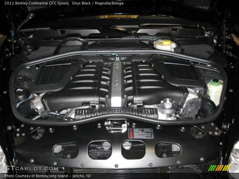  2011 Continental GTC Speed Engine - 6.0 Liter Twin-Turbocharged DOHC 48-Valve VVT W12