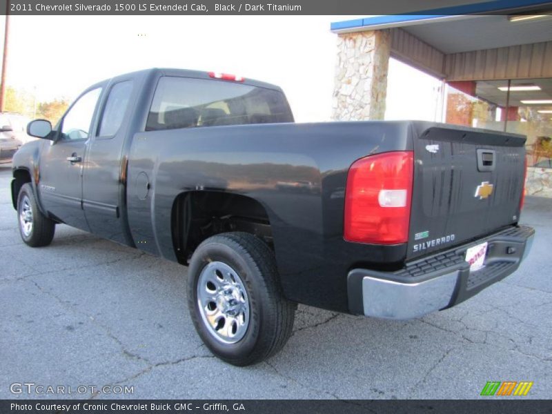 Black / Dark Titanium 2011 Chevrolet Silverado 1500 LS Extended Cab