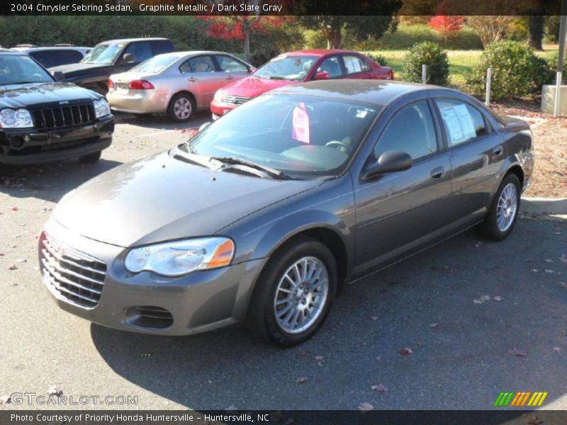 Graphite Metallic / Dark Slate Gray 2004 Chrysler Sebring Sedan