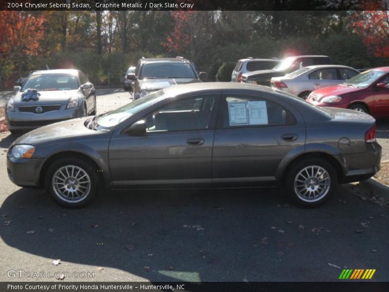 Graphite Metallic / Dark Slate Gray 2004 Chrysler Sebring Sedan