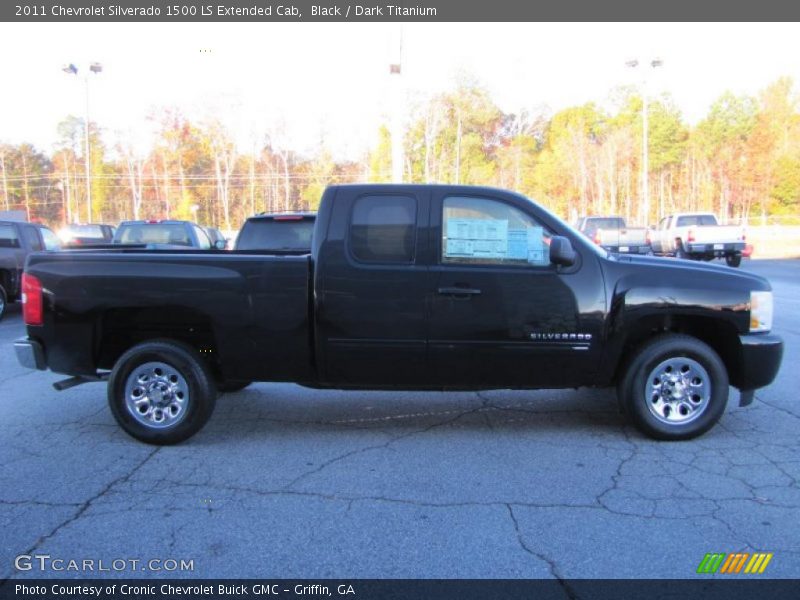 Black / Dark Titanium 2011 Chevrolet Silverado 1500 LS Extended Cab