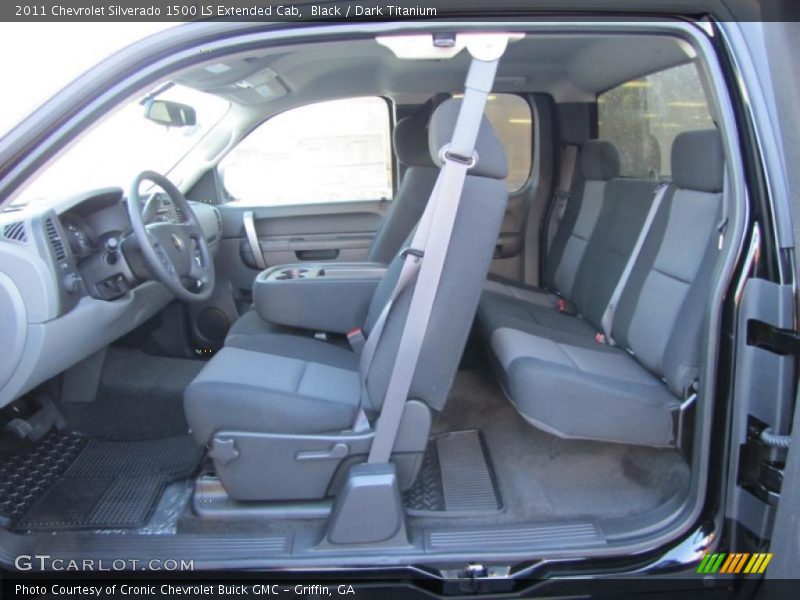 2011 Silverado 1500 LS Extended Cab Dark Titanium Interior