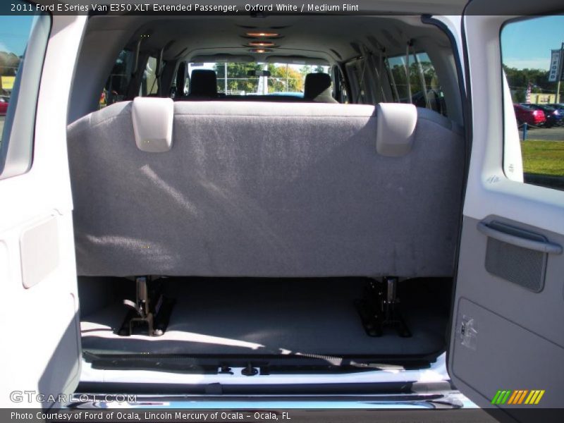 Oxford White / Medium Flint 2011 Ford E Series Van E350 XLT Extended Passenger