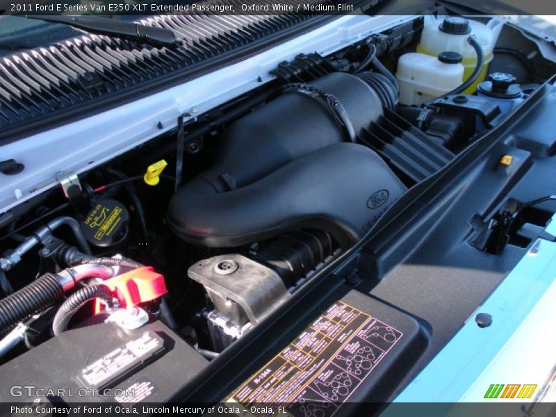  2011 E Series Van E350 XLT Extended Passenger Engine - 5.4 Liter SOHC 16-Valve Triton V8