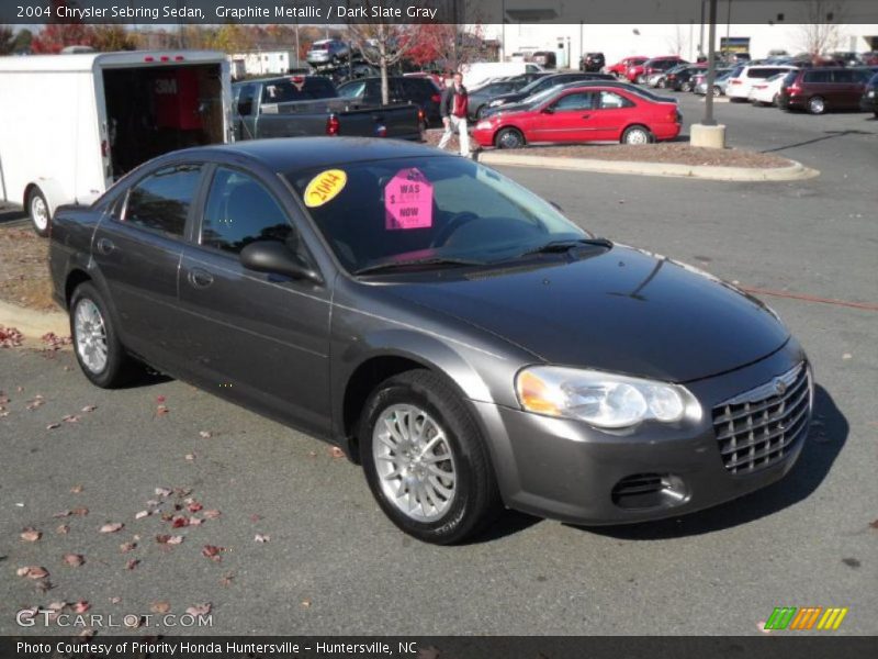 Graphite Metallic / Dark Slate Gray 2004 Chrysler Sebring Sedan