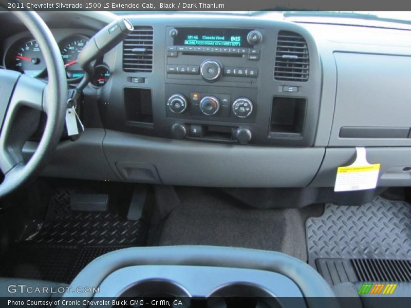 Black / Dark Titanium 2011 Chevrolet Silverado 1500 LS Extended Cab