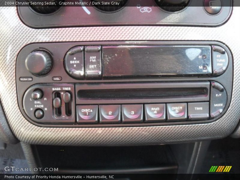 Graphite Metallic / Dark Slate Gray 2004 Chrysler Sebring Sedan