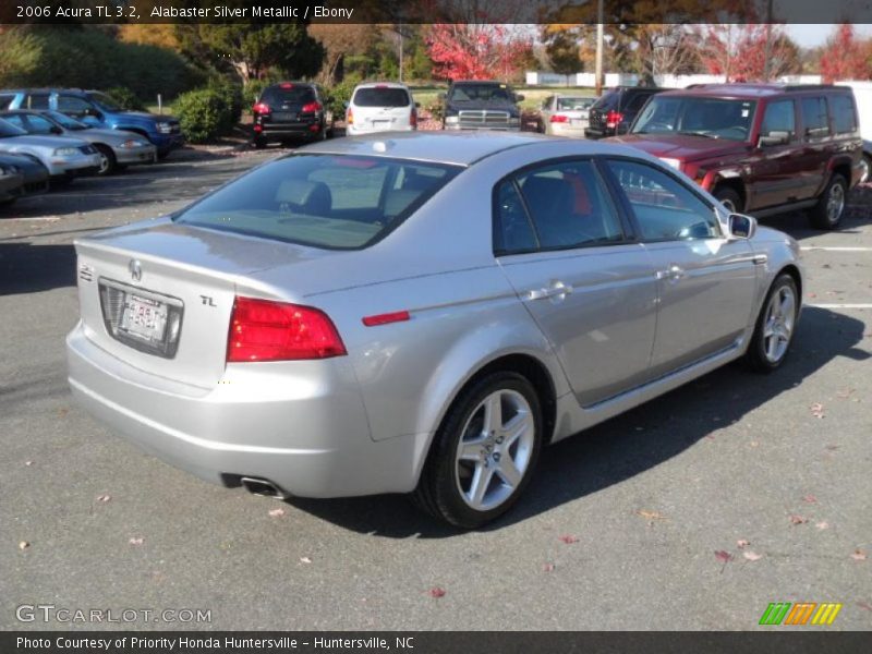 Alabaster Silver Metallic / Ebony 2006 Acura TL 3.2