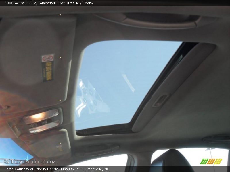 Alabaster Silver Metallic / Ebony 2006 Acura TL 3.2