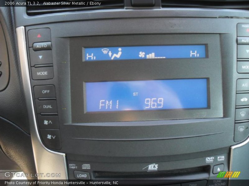 Alabaster Silver Metallic / Ebony 2006 Acura TL 3.2