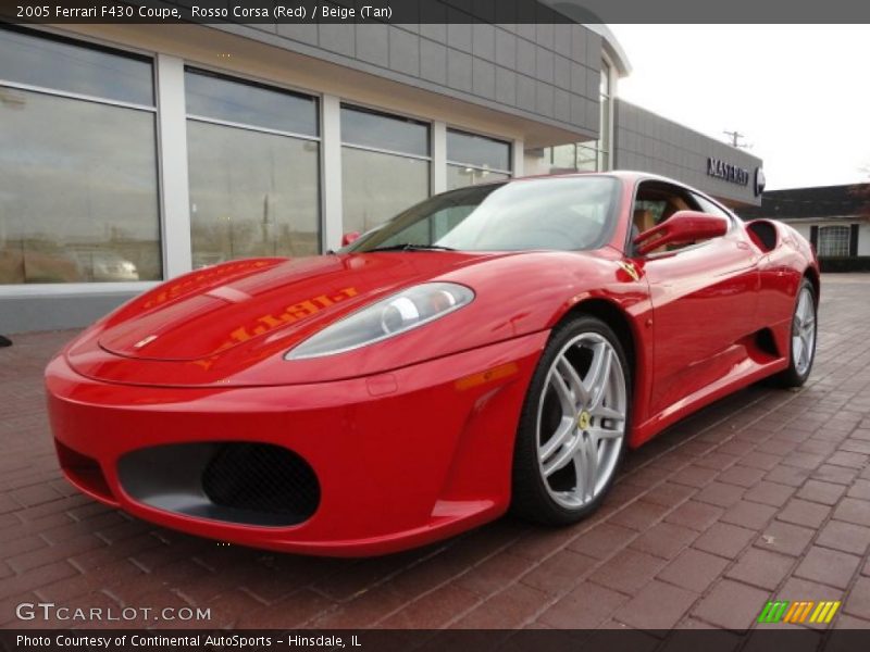 Front 3/4 View of 2005 F430 Coupe