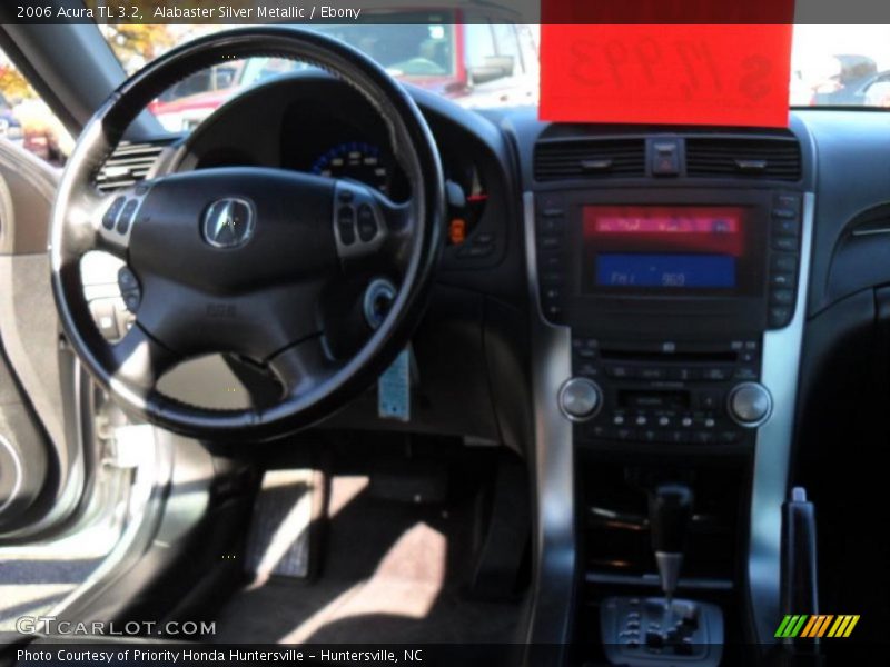Alabaster Silver Metallic / Ebony 2006 Acura TL 3.2
