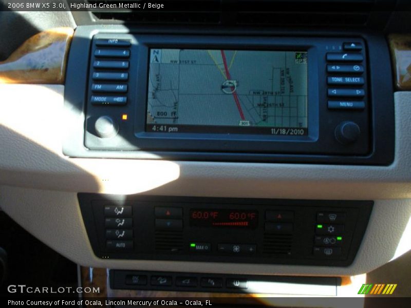 Highland Green Metallic / Beige 2006 BMW X5 3.0i