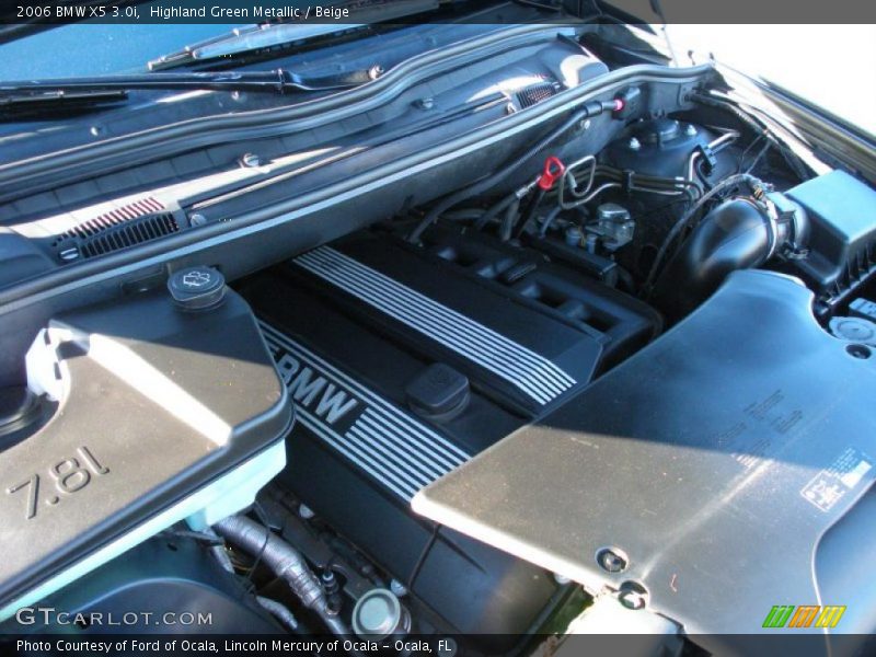 Highland Green Metallic / Beige 2006 BMW X5 3.0i